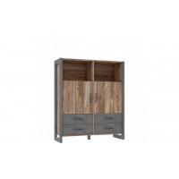 Комод NTEK521-C473 NOTE Forte бежевый/графитовый