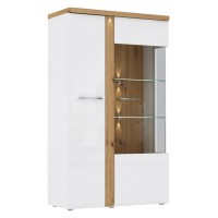 Витрина TUZV621B-C843 TULUZA Forte бежевый/белый