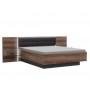 Кровать BLQL161B-N09 BELLEVUE Forte коричневый/черный