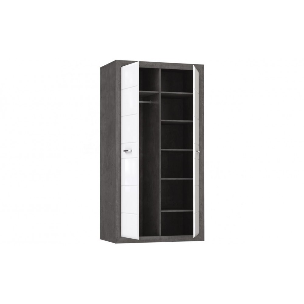 Шкаф ENXS821-C275 LENNOX NEW Forte белый/графитовый