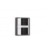 Комод ENXK421-C275 LENNOX NEW Forte белый/графитовый