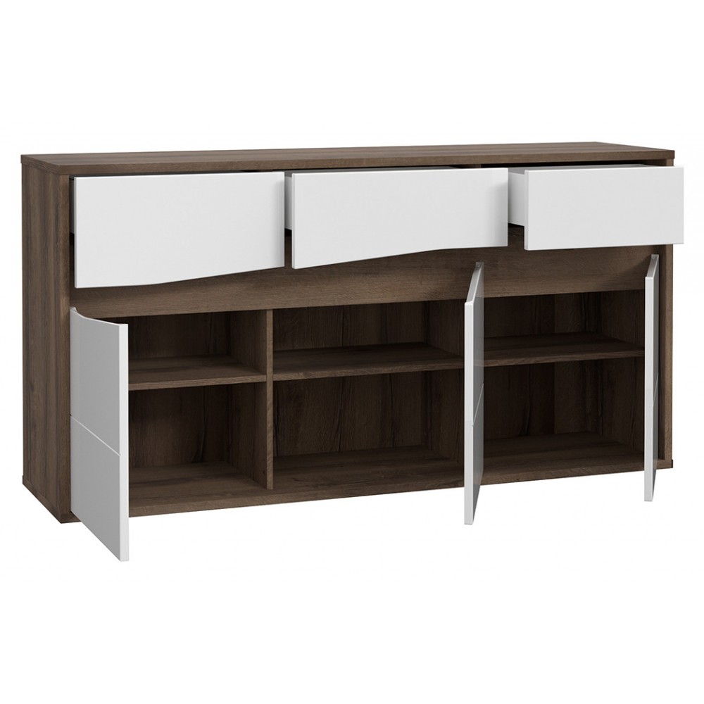 Комод WHSK231-C104 WHITE SEA Forte білий/коричневий