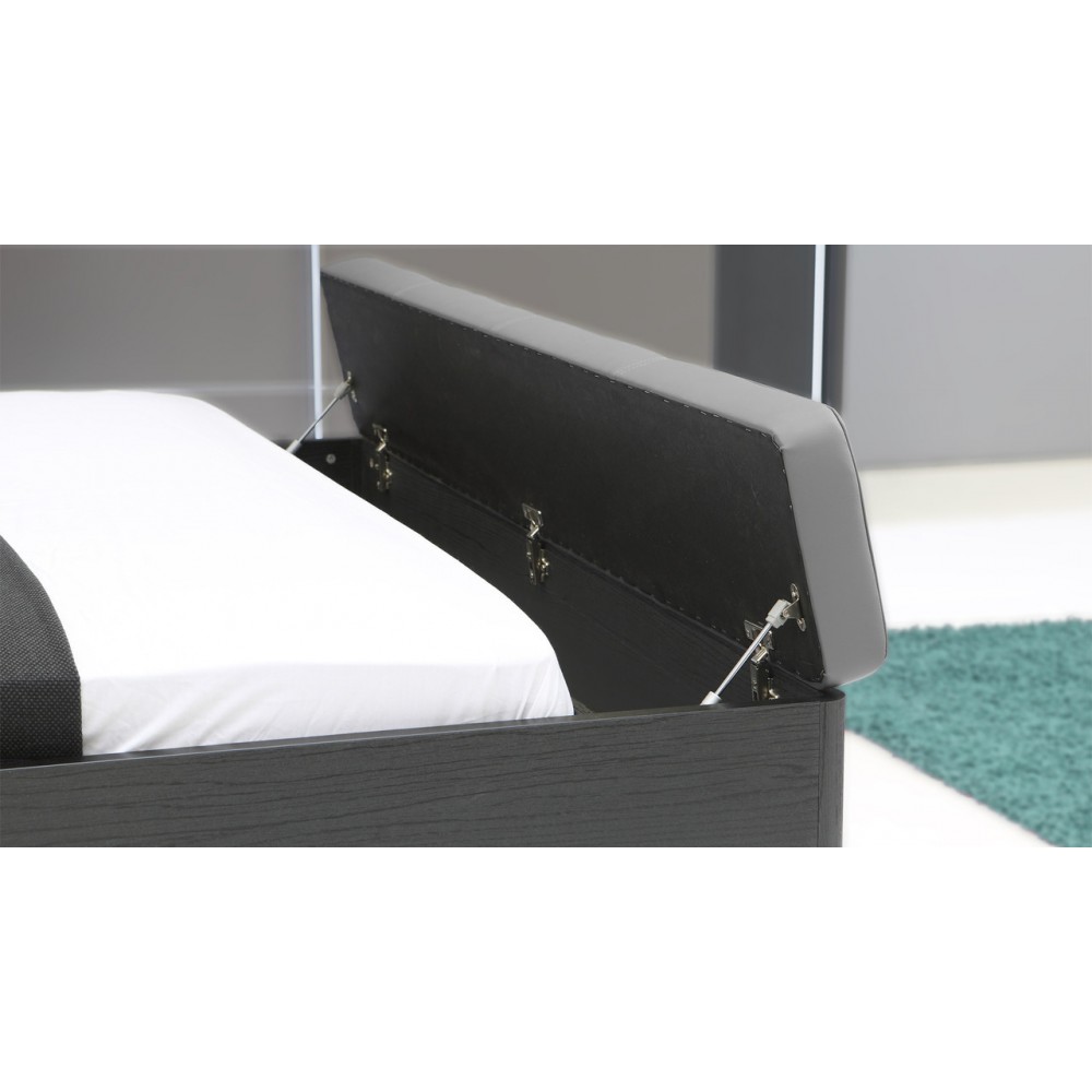 Кровать DLCL143B-N39 DOLCE Forte серый/черный