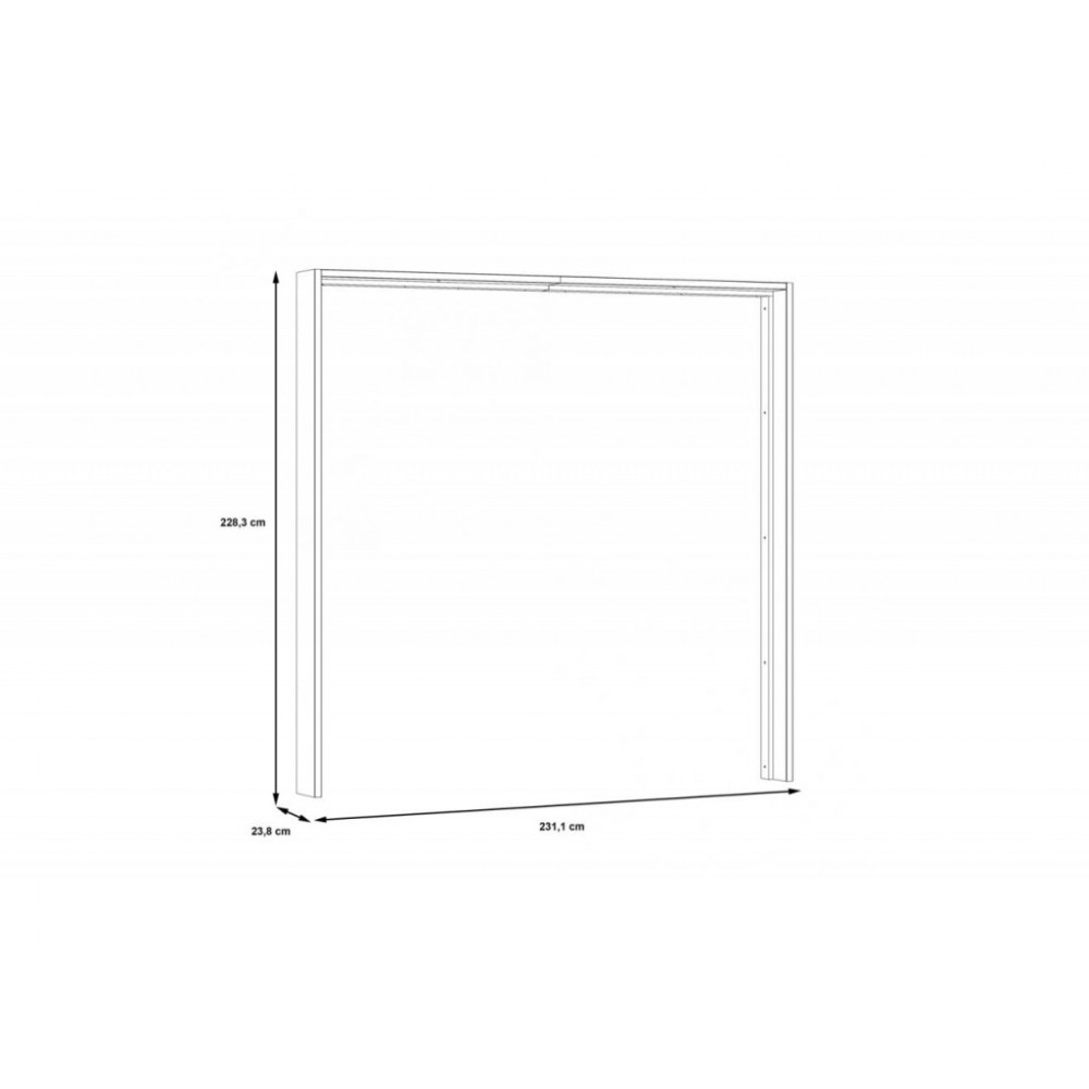 Рама с подсветкой OVEZ03B-120 OLIVIA Forte белый