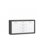 Комод ENXK231-C275 LENNOX NEW Forte белый/графитовый