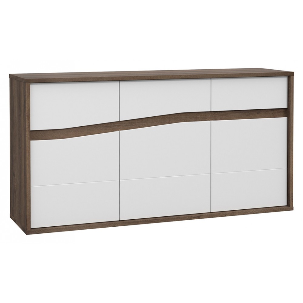 Комод WHSK231-C104 WHITE SEA Forte білий/коричневий