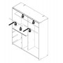 Шкаф-купе W2QS823E71-120 WINN 2 Forte белый
