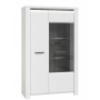 Витрина BUGV621LB-C638 BRUGIA Forte белый/графитовый