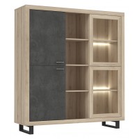 Вітрина SPRV631B-M152 SUPRIE Forte бежевий/графітовий