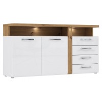 Комод TUZK231B-C843 TULUZA Forte бежевый/белый