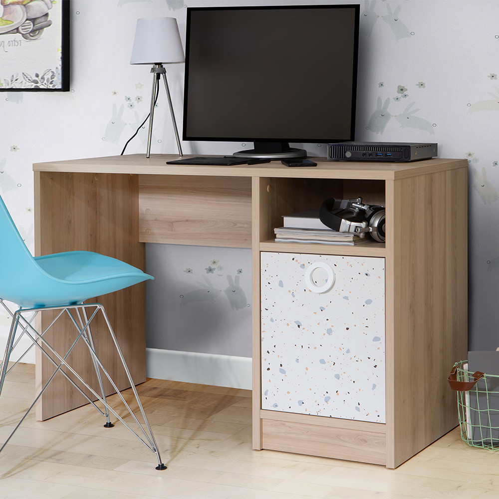 Стіл письмовий KLZB211-M134 KOLAZA Forte бежевий/білий