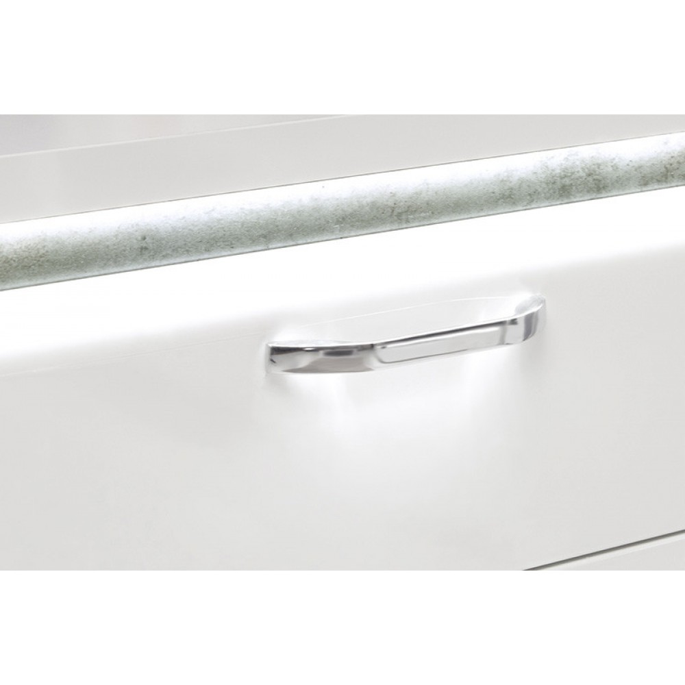 Комод BUGK231B-C638 BRUGIA Forte білий/графітовий