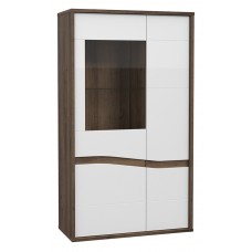 Витрина WHSV621L-C104 WHITE SEA Forte бежевый/белый