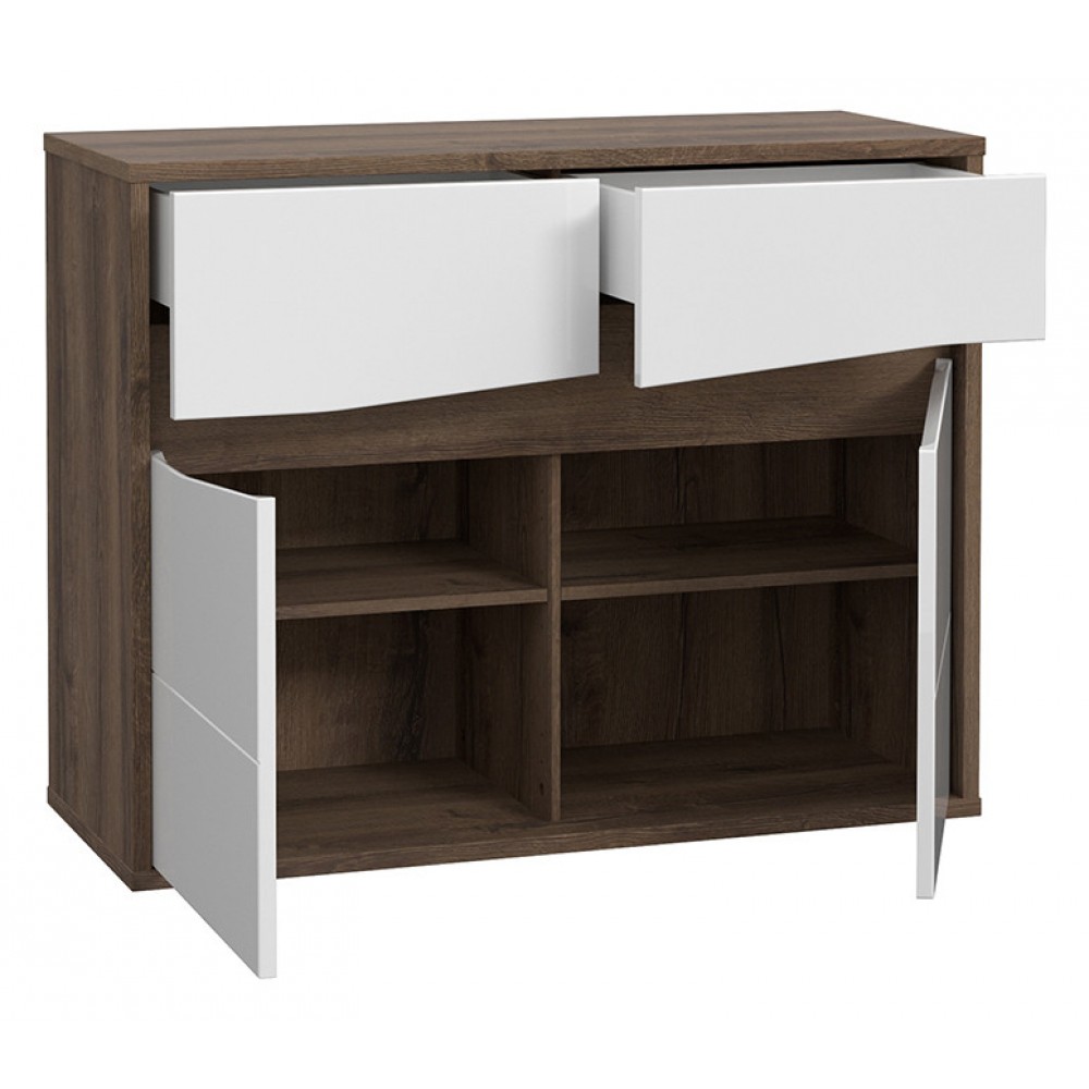 Комод WHSK221-C104 WHITE SEA Forte білий/коричневий