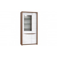 Вітрина STZV721LB-J34 SAINT TROPEZ Forte білий/коричневий