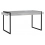 Стол HUDT403-M136 GOLDEN STATE Forte серый/черный