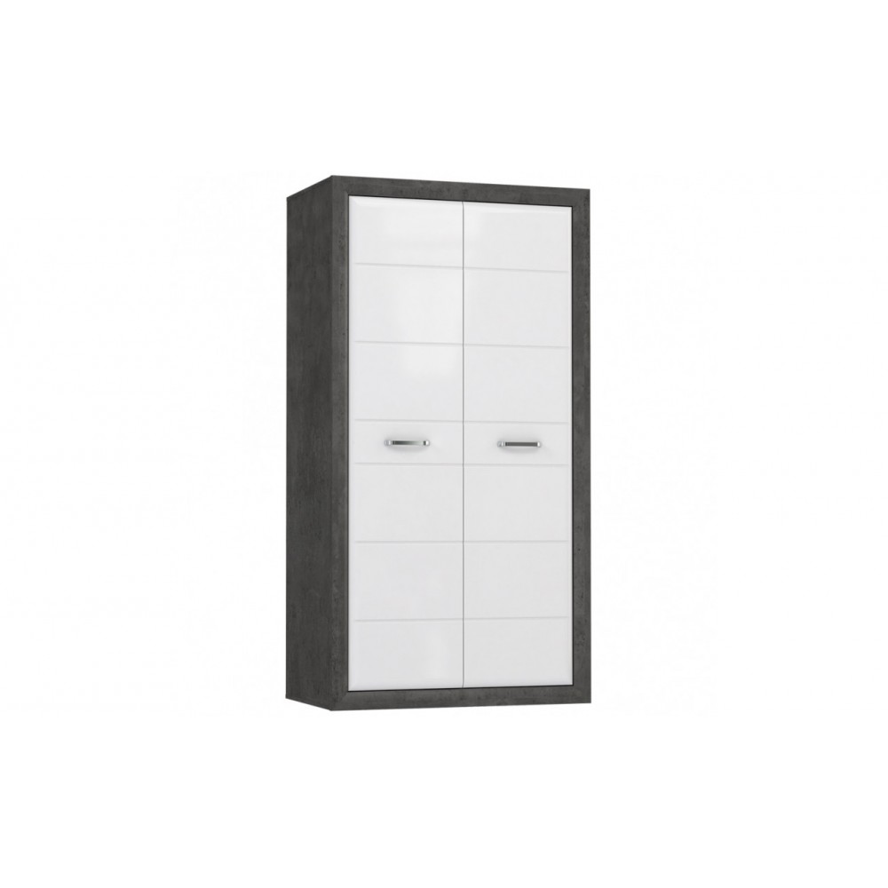 Шкаф ENXS821-C275 LENNOX NEW Forte белый/графитовый