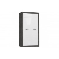 Шкаф ENXS821-C275 LENNOX NEW Forte белый/графитовый