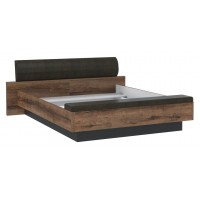 Кровать JCKL161-N09T JACKY Forte коричневый/черный