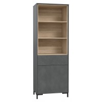 Стеллаж CNF2R711R-C848 GALACTIQUE Forte бежевый/графитовый