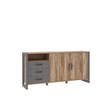 Комод NTEK331-C473 NOTE Forte бежевый/графитовый