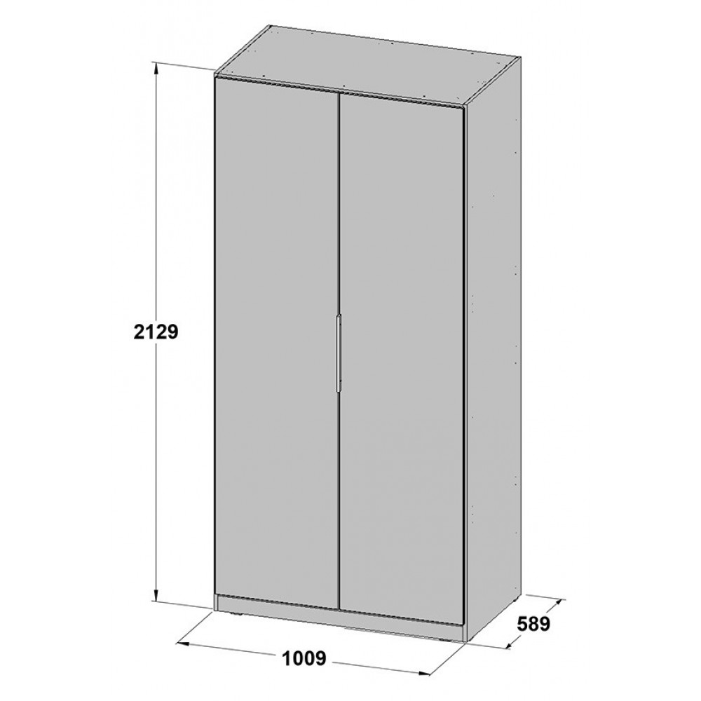 Шкаф CDXS82-D30 CADIXO Forte бежевый