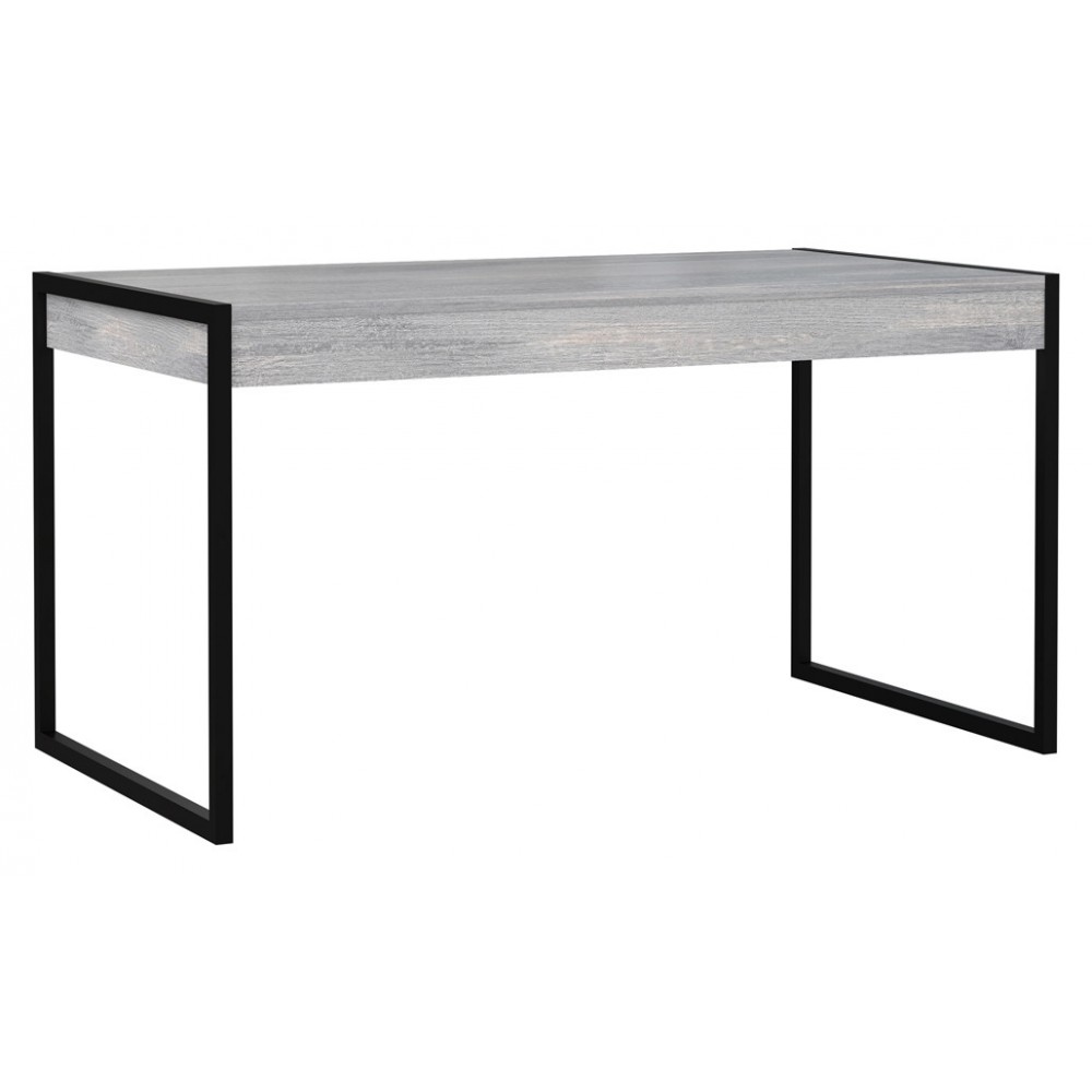 Стол HUDT403-M136 GOLDEN STATE Forte серый/черный