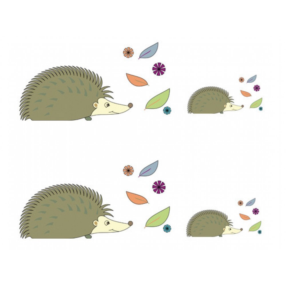 Набор наклеек на мебель ЕЖИ AZ-DE-445 Forte зеленый