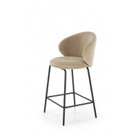 Барный стул H-121 бежевый/черный Halmar