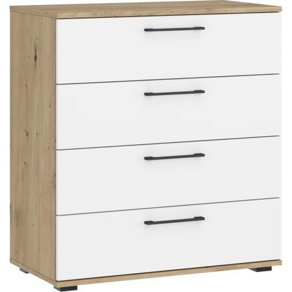 Комод KM-1 Flex дуб артисан/белый Halmar