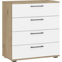 Комод KM-1 Flex дуб артисан/белый Halmar