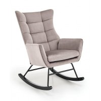Кресло-качалка BAZALTO бежевый Halmar