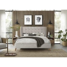 Кровать ESTELLA 160 бежевый Halmar