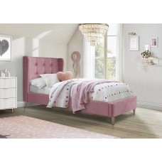 Кровать ESTELLA 90 розовый Halmar