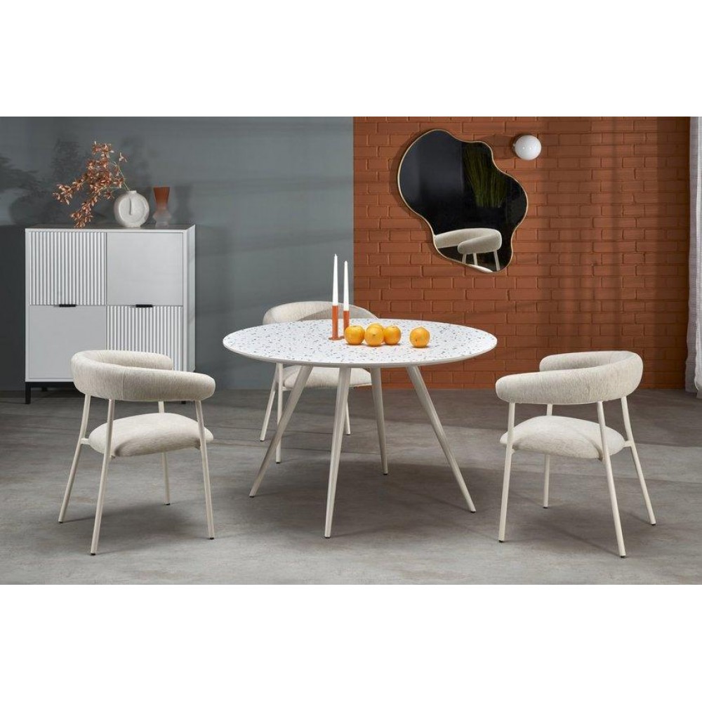 Стіл ARAMIS терраццо/білий Halmar