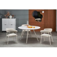 Стол ARAMIS терраццо/белый Halmar