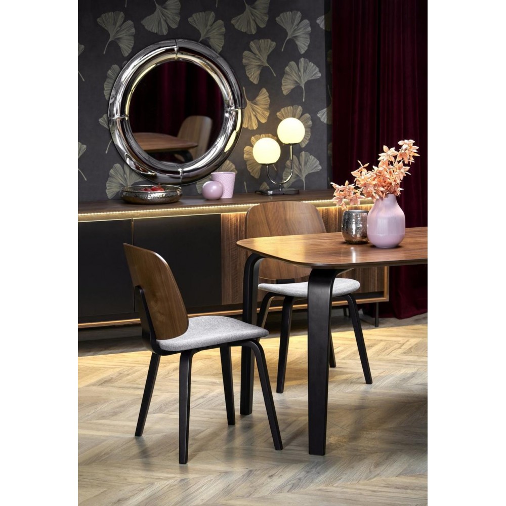 Стол PEDRO орех/черный Halmar