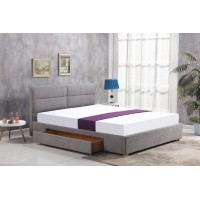 Кровать MERIDA 160x200 Halmar серый