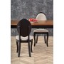 Стол WINDSOR Halmar бежевый/черный Стол WINDSOR Halmar бежевый/черный