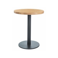 Стол Puro II 80×80 Signal дуб/черный