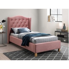Ліжко ASPEN 90 Velvet Signal рожевий