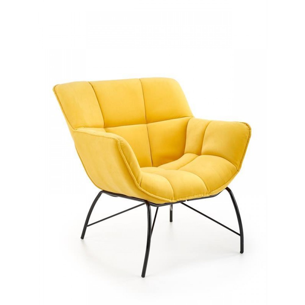 Крісло BELTON Halmar жовтий