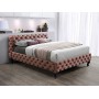 Кровать HERRERA 160 Velvet Signal розовый