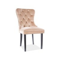 Стул August Velvet Signal бежевый
