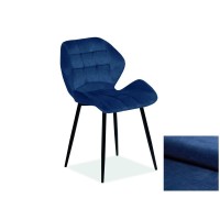 Стілець HALS Velvet Signal Bluvel 86 синій