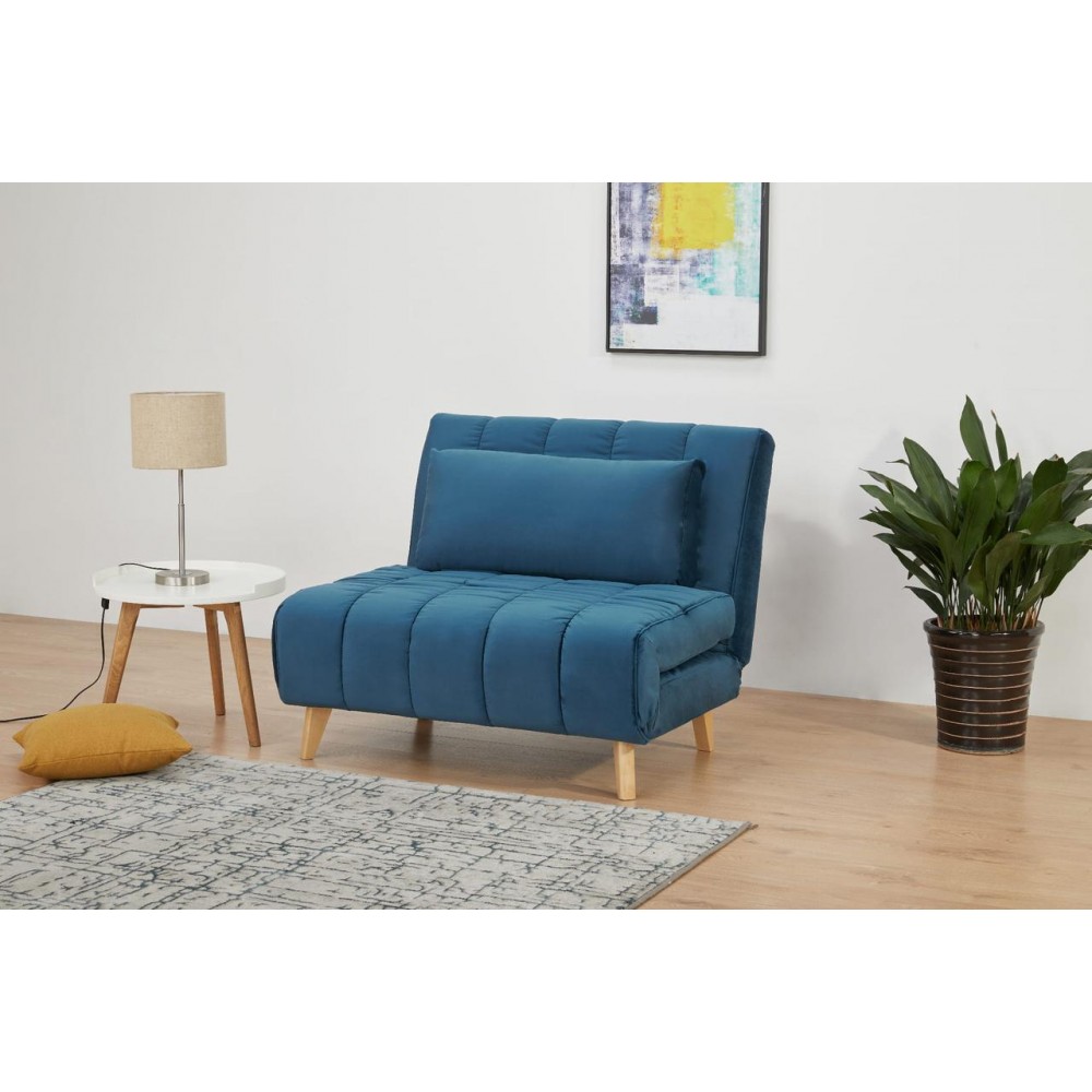 Крісло Billy Velvet Signal синій