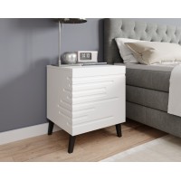 Тумба прикроватная (комплект) NOVA Cama белый