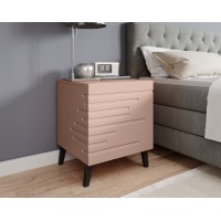 Тумба прикроватная (комплект) NOVA Cama розовый