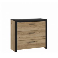Комод DQLK211 M265 DALATE Forte дуб катания/черный