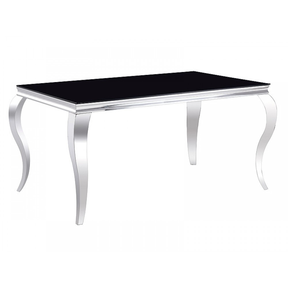 Стіл Prince Signal чорний/хром